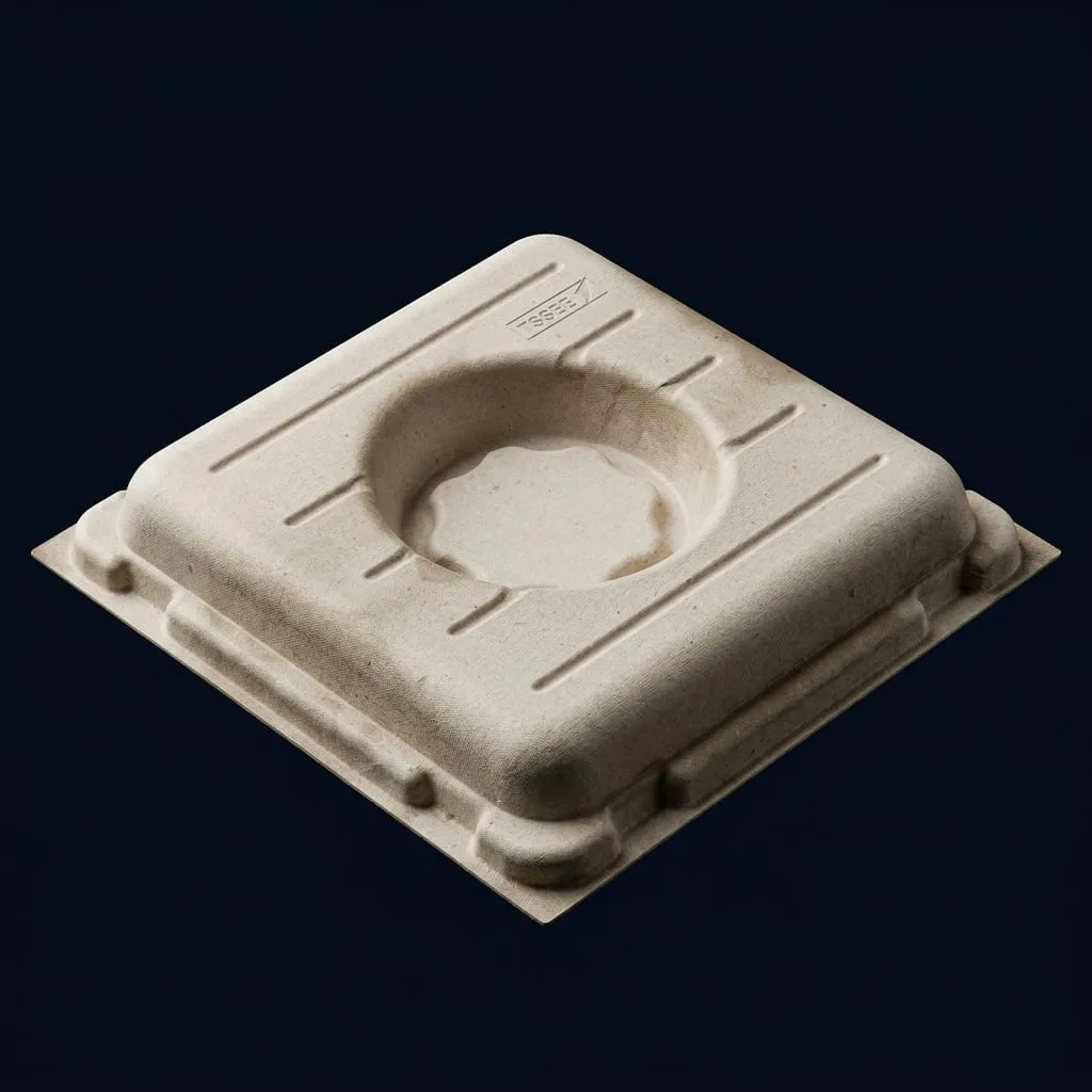 Papier-Faserguss Formteile von Scafa Thermoforming
